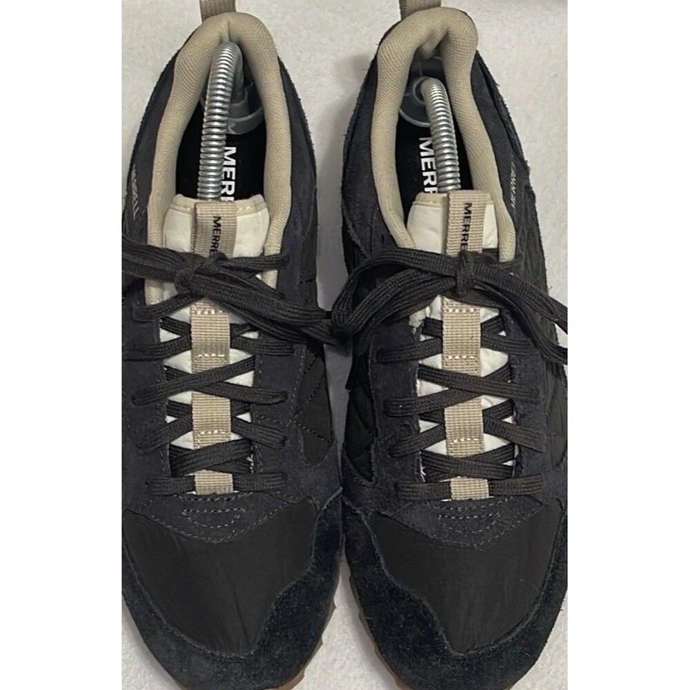 MERRELL Sneakers Low Top Alpine Size US 10 Woman’s Navy Suede Hike Walk Shoes